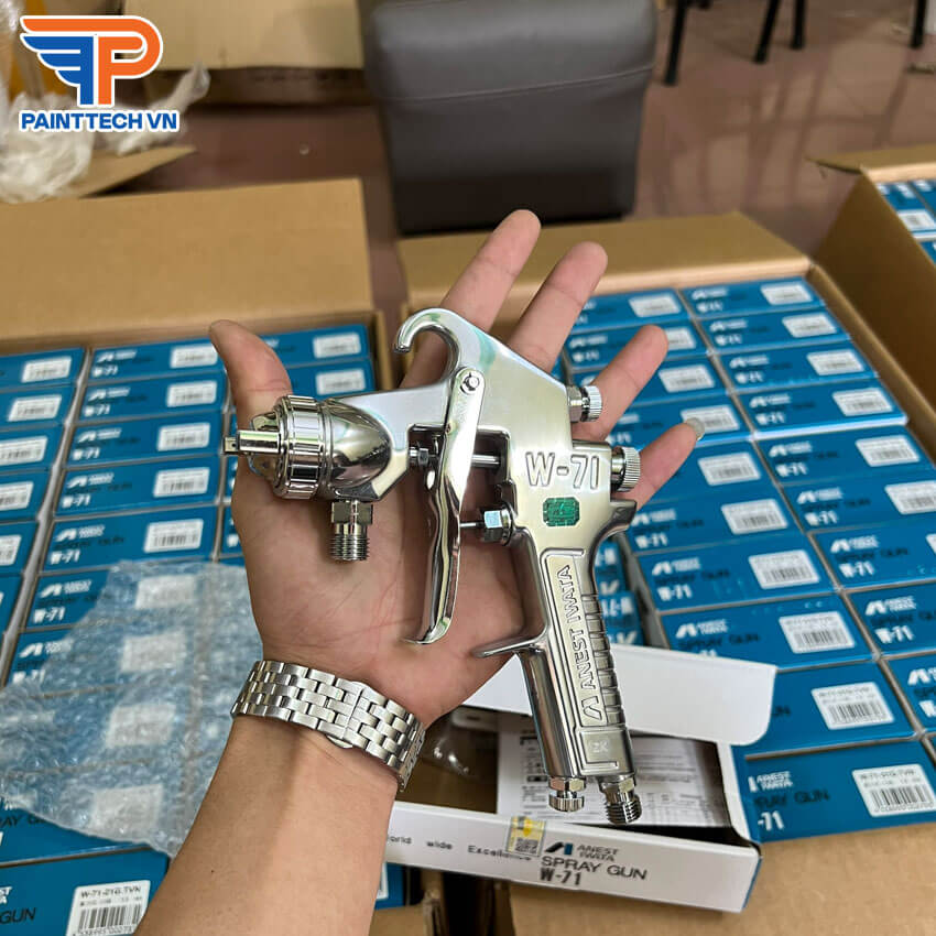 Tại sao chọn thiết bị phun sơn Anest Iwata chính hãng